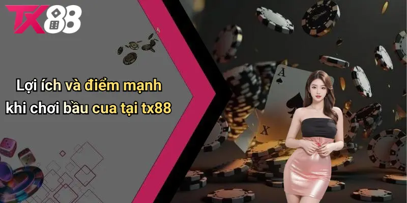 Lợi ích và điểm mạnh khi chơi bầu cua tại TX88